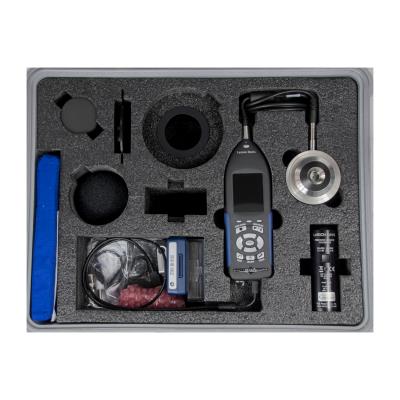 audiometric calibration system including 831c, 831c-aud, aec201-a, 377a15 1 in. microphone, adp008a, cal250, ccs055 case and related accessories
